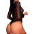 Body Sexy Gracyanne: Tule Transparente, Fio Dental e Manga Longa - Imagem 4