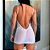 Vestido Sexy em Tule com Transparência - Vapor - Imagem 4