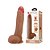 Pênis Realístico 25,5 Cm: Ventosa, Glande e Escroto - Pretty Love Mendel - Imagem 1