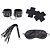Kit Bondage: Algemas, Venda, Chicote e Adesivo - Peças Essenciais BDSM - Imagem 1