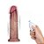 Pênis Realístico Dupla Densidade Com Vibração 9" - Sliding Skin Pro II - Imagem 2