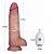 Pênis Realístico Dupla Densidade Com Vibro 8.5" - Sliding Skin Pro II - Imagem 9