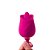 Vibrador Ponto G e Estimulador de Língua - Rosa Flowery Plus - Imagem 3