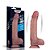 Pênis Realístico Dupla Densidade Com Vibração 27,6 Cm - Lovetoy - Imagem 1