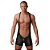 Body Masculino Estilo Wrestler Curto | Design Moderno - Imagem 1
