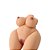 Masturbador Formato Corpo Feminino Seios E Quadril Avantajados - Torso Realista em TPE - Imagem 6