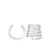 Cinto De Castidade Transparente – Com Espaçadores e Chaves – Kit com 5 Anéis - Imagem 4