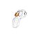 Cinto De Castidade Transparente – Design Anatômico Longo – Kit com 5 Anéis - Imagem 2