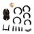 Cinto De Castidade Fumê – Design Anatômico Curto – Kit com 5 Anéis - Imagem 4