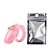 Cinto De Castidade Rosa Claro – Design Anatômico Curto – Kit com 5 Anéis - Imagem 8