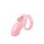 Cinto De Castidade Rosa Claro – Design Anatômico Longo – Kit com 5 Anéis - Imagem 3