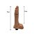 Pênis Realístico Com Escroto Em TPE E Vibrador Multivelocidade 18 cm - Imagem 3
