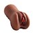 Masturbador Masculino Duplo Vagina E Ânus Em Cyberskin 16,5cm – SI - Imagem 1