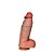 Pênis Realístico 28cm – Dupla Densidade Com Ventosa Em Silicone – Toque Extremamente Natural - Imagem 3
