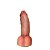 Pênis Realístico 28cm – Dupla Densidade Com Ventosa Em Silicone – Toque Extremamente Natural - Imagem 4