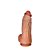 Pênis Realístico 28cm – Dupla Densidade Com Ventosa Em Silicone – Toque Extremamente Natural - Imagem 5