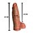Pênis Realístico 32cm – Dupla Densidade Com Ventosa Em Silicone – Toque Extremamente Natural - Imagem 8