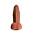 Pênis Realístico 32cm – Dupla Densidade Com Ventosa Em Silicone – Toque Extremamente Natural - Imagem 5