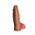Pênis Realístico 32cm – Dupla Densidade Com Ventosa Em Silicone – Toque Extremamente Natural - Imagem 2
