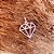 Pingente Forma Diamante Vazado - Imagem 1