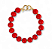 Choker Bolona Vermelha - Imagem 1