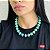 Mini Choker Entremeio Turquesa - Imagem 2