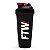 FTW - COQUETELEIRA SLIM 600ML - PRETA COM TAMPA PRETA - Imagem 1