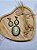Conjunto Brinco e Broche Verde Antigo - Imagem 1