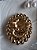 Broche Camafeu G Pérolas (Off whithe) - Imagem 2