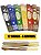 Incenso Nag Champa Darshan Massala kit 12 Caixas 120 incensos - Imagem 2