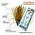 Incenso Cool Wave Massala Indiano Natural 50gr por caixa linha premium - Imagem 2