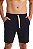Bermuda Fitness Masculina Moletom Preto - Imagem 1