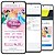 Convite de Aniversário Digital e Interativo com Tema de Princesas - Imagem 1