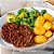Hambúrguer com Cebolas Caramelizadas + Batatas Sauté (280g) - Imagem 1