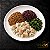 Frango ao Molho Gorgonzola + Arroz Negro + Lentilhas ao Alho e Ervas + Couve Mineira (430g) | Embalado a Vácuo - Imagem 1