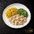 Frango ao Molho Gorgonzola + Arroz Integral com Cúrcuma + Ervilhas Frescas (320g) | Embalado a Vácuo - Imagem 1