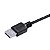 CABO PARA CELULAR SMARTPHONE USB A 2.0  PARA USB TIPO C 1 METRO PRETO - PUACP-01 - Imagem 3