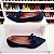 Sapatilha bico fino alongada mocassim jeans - Imagem 2