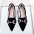 Sapatilha Mocassim Rafaela Preto Nobuck - Imagem 3