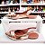 Sapatilha chanel luxo rose gold - Imagem 2