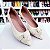 Sapatilha Luxo cruzada Off White Snake - Imagem 1