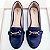 Sapatilha Mocassim Azul com enfeite Azul marinho - Imagem 3