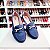 Sapatilha Mocassim Azul com enfeite Azul marinho - Imagem 1