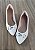 Sapatilha bico fino Off White com Enfeite - Imagem 4