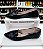 Sapatilha  bico fino Mocassim Preto croco - Imagem 2