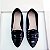 Mocassim bico fino Preto Verniz - Imagem 3