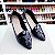 Mocassim bico fino Preto Verniz - Imagem 1