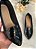 Mocassim bico fino Preto Verniz - Imagem 4