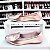Mocassim bico quadrado Rose Gold - Imagem 2
