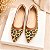 Sapatilha bico fino Animal Print - Imagem 3